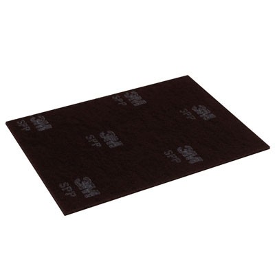 Scotch-Brite Surface Preparation Pad, 14 in x 32 in, Black/Gray