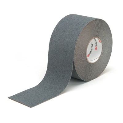 Safety-Walk Slip-Resistant Medium Resilient Tread Rolls, Gray, 4w x 60ft.