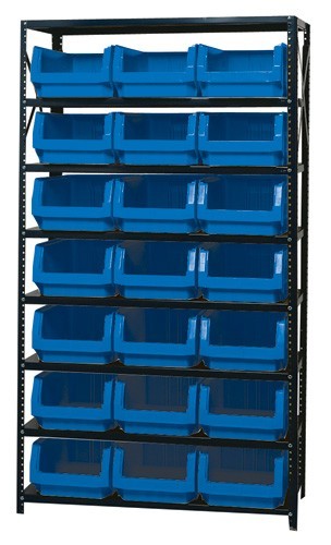 Magnum Bin Unit 18" x 42" x 75" Blue