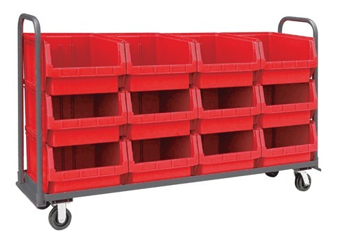 Magnum Bin Transport Truck 18" x 78" x 47" Red