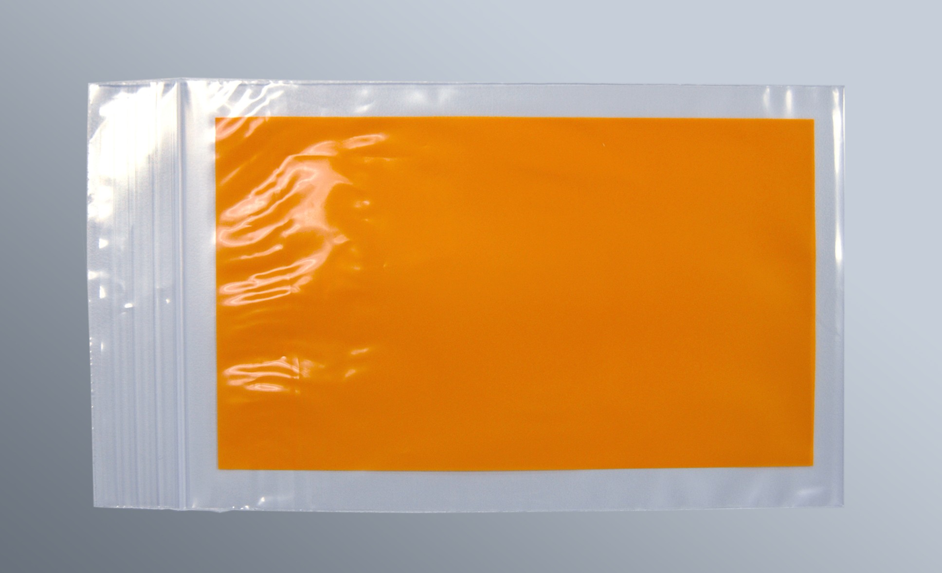Bag Poly 4x6 2Mil Ziplock Orange Block 1000/CS
