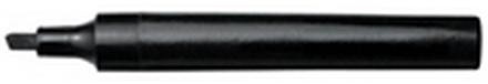 Marker Permanent Chisel Marks-A-Lot Tip Black 12/BX