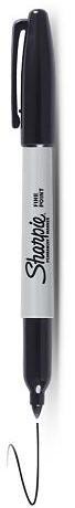 Marker Sharpie Permanent Fine Point Black 12/BX