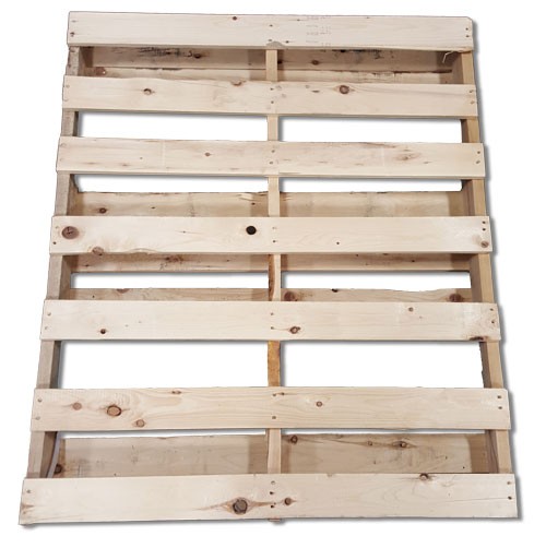 Pallet 48x40 New Wood 4Way New Lumber Heat Treated Wood