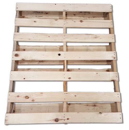 Pallet 48x40 4-Way #1 Reconditioned Wood