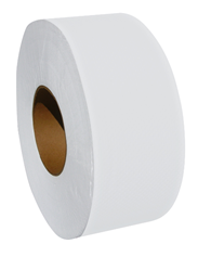 Tissue Toilet Empress 9" JRT 3.4"x1000' 2Ply Virgin 3.3"Core 12RL/CS 54/PLT