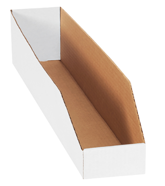 Bin Box 4x24x4.5 32ECT White 50/BDL