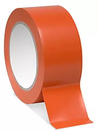 Tape Aisle Marking 2x36yd Orange 24/CS