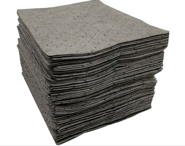 Sorbent Pads 15x19 .26 Gal Gray MRO Plus 100/CS