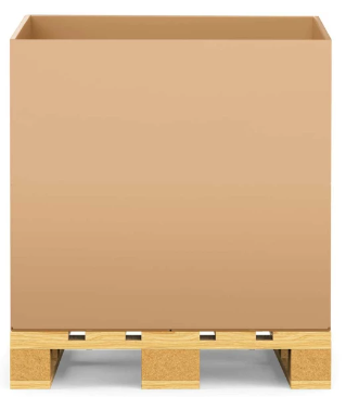HSC 40x40x40 275BC Double Wall Kraft Corrugated Container 5/75
