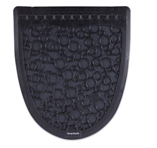 Urinal Mat 17.5x20 Black 6/CS