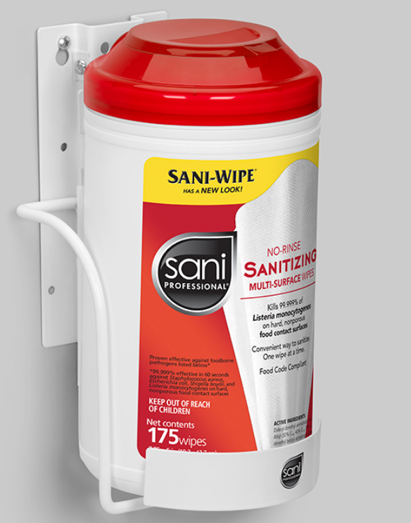 Wipes Sanitizing 7.75x9 Sani Professional 95/CAN 6/CS