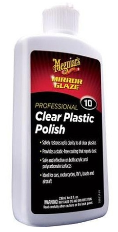 Polish for Clear Plastic #10 Meguiar's 8oz.