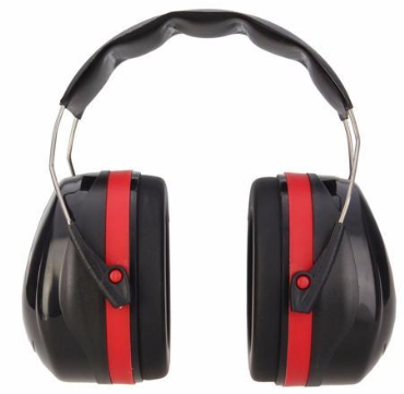 Ear Muff Noise Reduction Red/Black