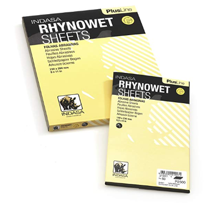 Sanding Sheet 9x11 RHYNOWET 1200 Grit 50/BX