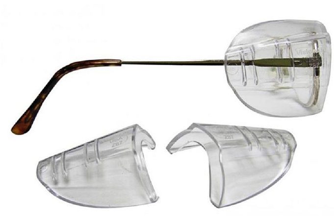 Safety Shield Universal Flex Molded Soft Vinyl