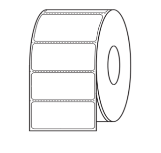 Label Direct Thermal 2.5x1.5 1" Core 1000/RL 12/CS