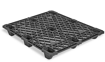 Pallet 48x40x5.5 Pallet Nestable Black 3000# Floor 1200# Fork Capacity