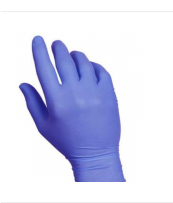 Glove Nitrile XXL PF Blue 5.5 Mil Industrial Grade 10/100