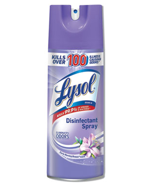 Disinfectant Lysol Aerosol 'Early Morning Breeze' 12.5/OZ 12/CS