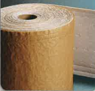 CUSHION PAK Cellulose Wadding R-400 48"x200'x.25" Kraft Back