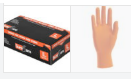 Glove Nitrile 6Mil Exam Grade Sure Care Orange XL 100/BX 10/CS
