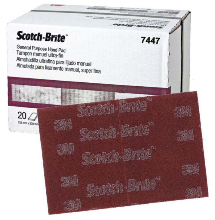 Scotch Brite Pad 6x9 3M RED 60/CS