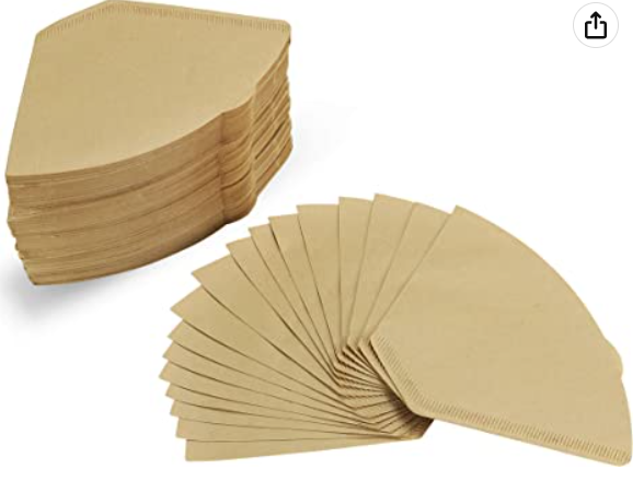 Filters Coffee Cone Shape #4 Natural  12 Cup 1000/CS