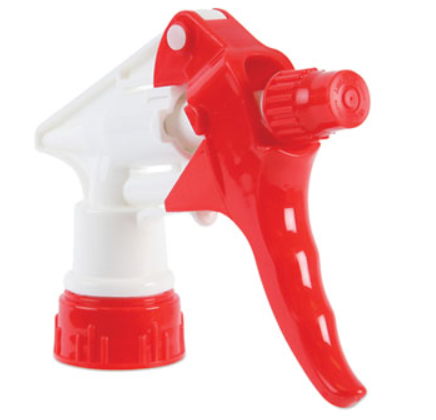 Trigger Sprayer 250 for 16-24 oz Bottles, Red/White, 8""Tube, 24/Carton