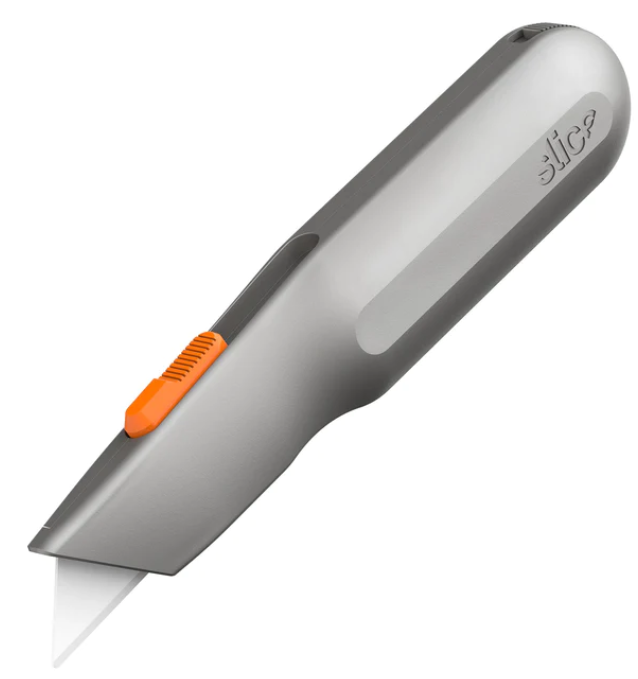 Knife Utilty Slice Ceramic Blade Manual Metal Handle