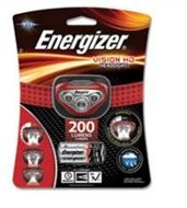 Light Head Band LED Uses 3AAA Batterries Swivel Head 200Lumens Red Band