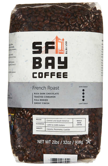 Coffee San Francisco Bay French Roast 2LB/PKG