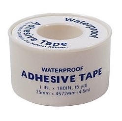 Tape First Aid 1"x5yds Waterproof Latex Free 1/BX 210/CS