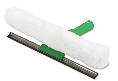 Squeegee 14" Window Dual Washer and Squeegee In One