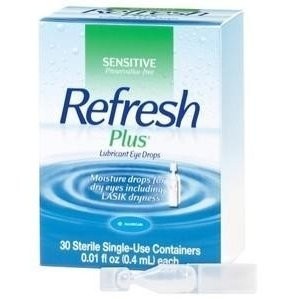 Drops Eye Refresh Plus 0.5% 30/BX 24/CS