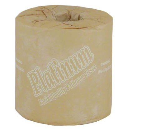 Tissue Toilet 4.5x4.0 Platinum II 500/SHT/RL 96RLS/CS 25/CS/PLT