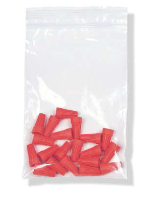 Bag Poly 14x30 4Mil Clear Ziplock 500/CS