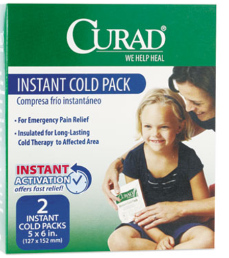 Ice Pack Instant Cold Compress 5"x6" 2/BX