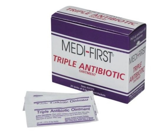 Ointment Triple Antibiotic .5 Gram Packets 25/BX 36/CS