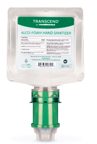 Hand Sanitizer Transcend Alco-Foam 4EA/CS 20CS/Layer 120CS/PLT