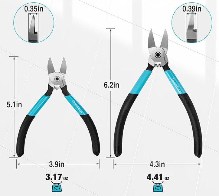 Pliers Proffesional Flush Cut (1) 5" (1) 6"