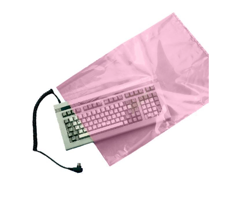 Bag Poly 10x14 4Mil Pink Antistatic 1000/CS