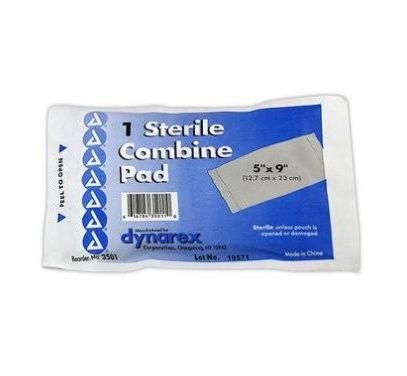Pad 5x9 Sterile Absorbent Breatheable 1/PKG