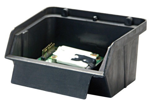 Conductive Stack and Lock Bin 4" x 3-7/8" x 2"