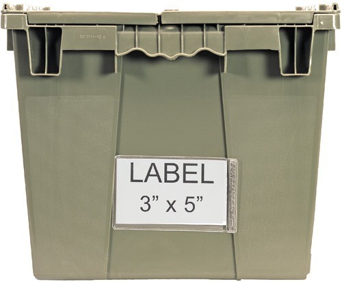 Label for Attached Top Containers 