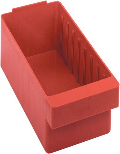 Super Tuff Euro Drawers 11-5/8" x 5-9/16" x 4-5/8" Red
