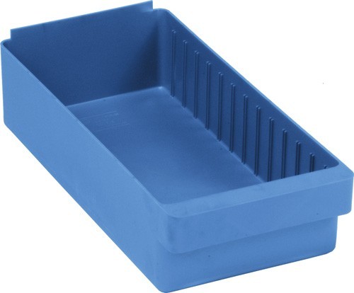 Super Tuff Euro Drawers 17-5/8" x 8-3/8" x 4-5/8" Blue