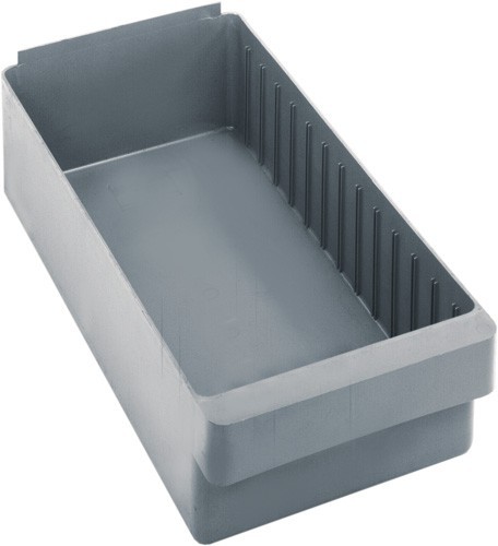 Super Tuff Euro Drawers 17-5/8" x 8-3/8" x 4-5/8" Gray