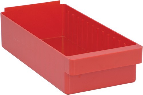 Super Tuff Euro Drawers 17-5/8" x 8-3/8" x 4-5/8" Red