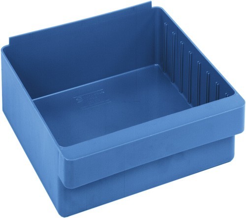 Super Tuff Euro Drawers 11-5/8" x 11-1/8" x 4-5/8" Blue